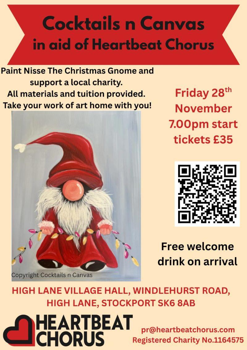 Cocktails n Canvas - Christmas themed painting evening Cocktails n Canvas - Christmas themed painting evening